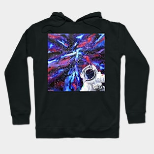 Galaxy Exploring Astronaut Hoodie